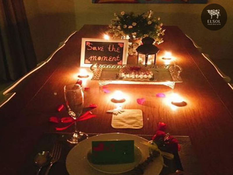 Tiệc sinh nhật lãng mạn 2 người tại Hà Nội  Đặt Tiệc Lãng Mạn